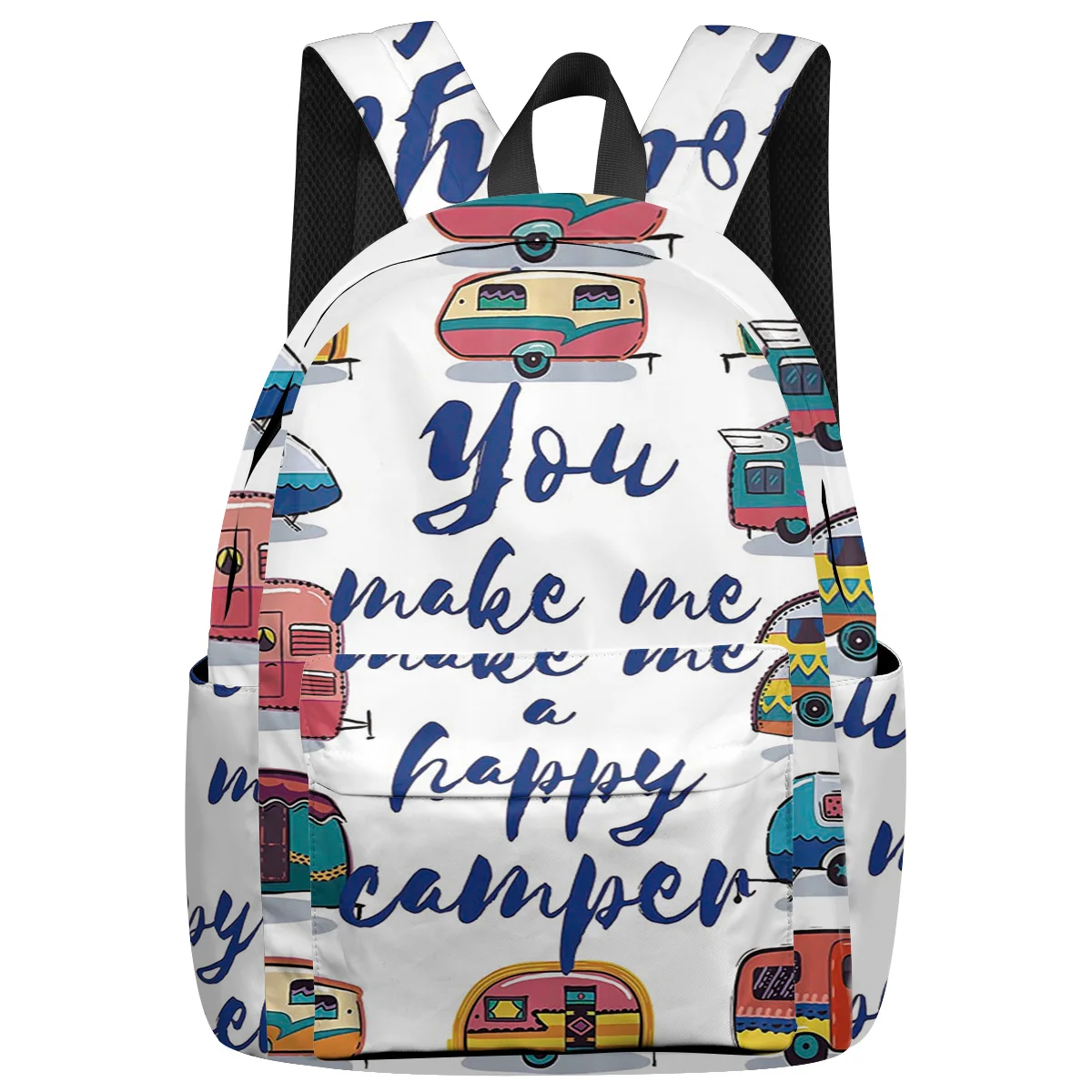 Милый мультяшный рюкзак для ноутбука с машинкой женские мужские рюкзаки