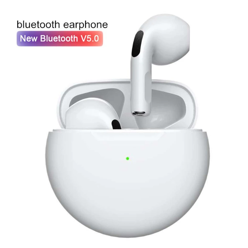 Беспроводные Bluetooth наушники Mini Pro 6 TWS PK i9000 i12 для Xiaomi Redmi Airdots Huawei iPhone 12|Наушники и