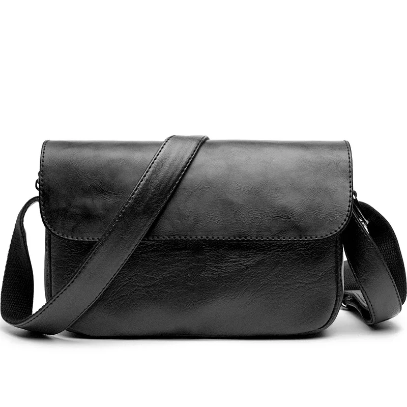 

Man's Shoulder Bag Man's PU Leather Bag Male Small Cross Body Bags for Man Messenger Bag Men Handbags