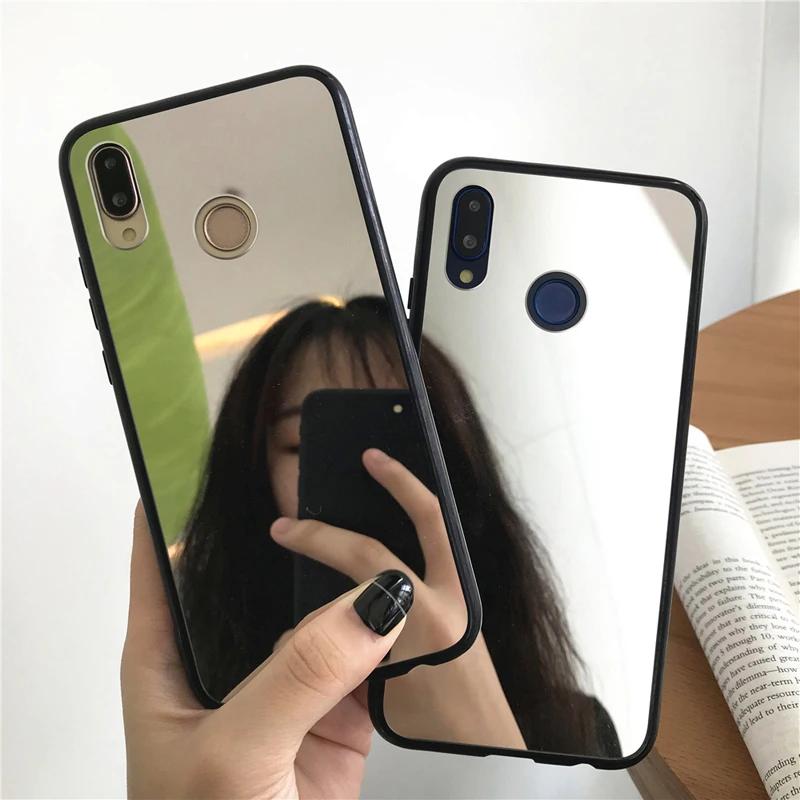 Роскошный зеркальный мягкий чехол для OPPO R9 R9S R11 R11S Plus R15 R17 Pro A3 A3S A5 A7 A7X AX7 A8 A9 A11 A11X 2020