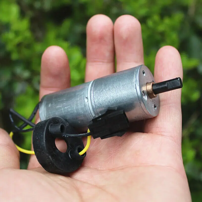 Micro 25MM 370 Stepper Motor Mabuchi DC 3V 5V 6V 48RPM Full Metal Gearbox Gear Slow Speed Large Torque |