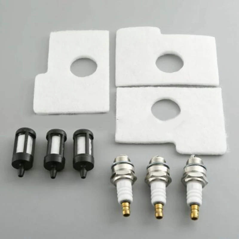 Chainsaw Parts For STIHL MS180/MS170/018/017 Air Fuel Filters Spark Plugs Kit |