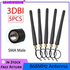 868 МГц 915 МГц lora антенна 3dbi SMA Штекерный разъем GSM 915 МГц 868 IOTantena антенна Водонепроницаемая + 21 см u.FL Pigtail кабель