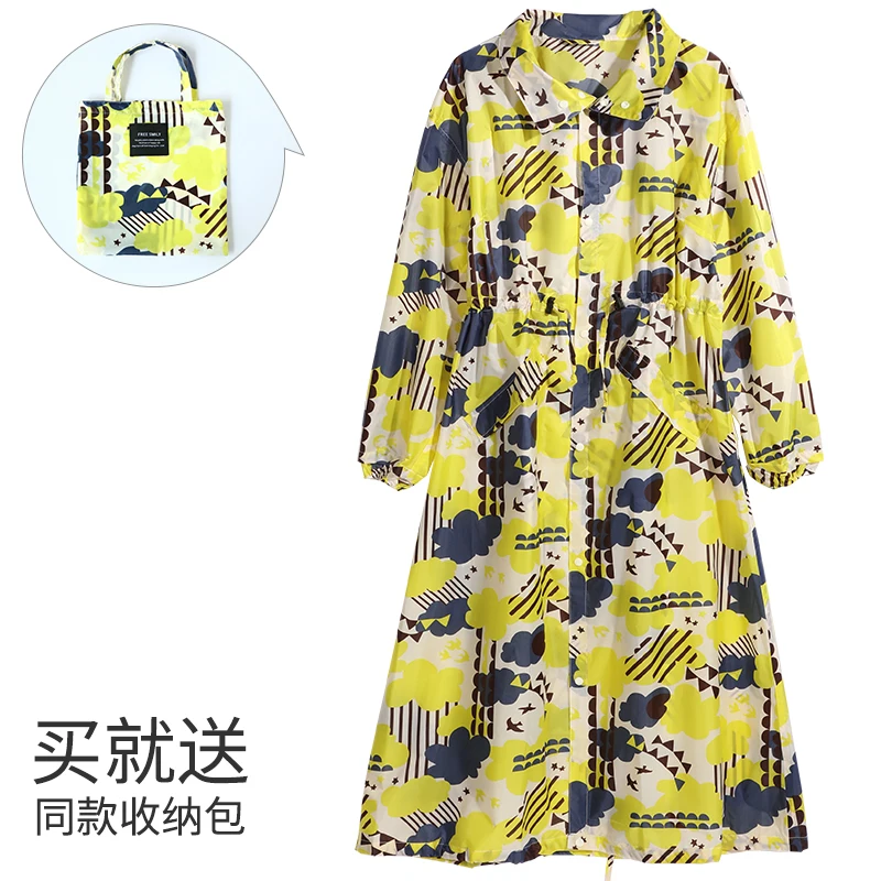 Длинный плащ Для женщин мужчин Водонепроницаемый ветронепроницаемые куртки с