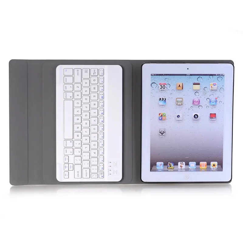 Клавиатура чехол для ipad 2 3 4 Bluetooth клавиатура кожаный планшета Apple iPad 9 7 умный с