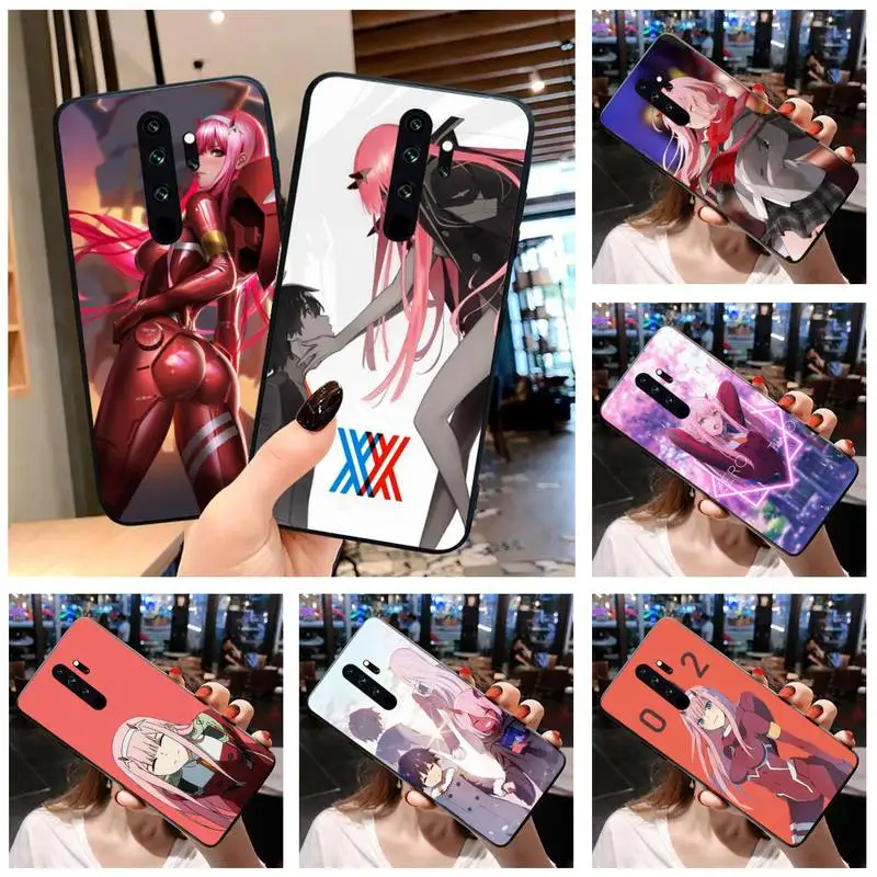 Zero Two Darling in the FranXX чехол для телефона аниме Redmi 9A 8A 7 6 6A Note 9 8 8T Pro Max K20 K30 Pro|Бамперы| |