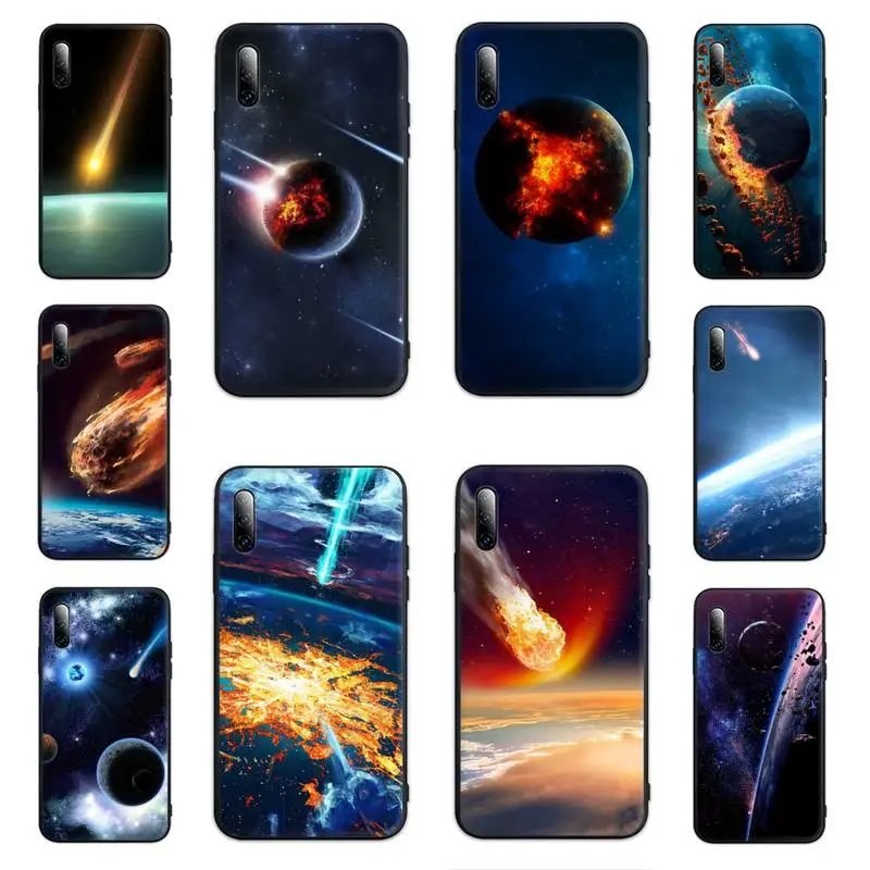 

Meteor meteorite Phone Case For Huawei Y5 Y6 Y7 Y8 Y9 Nova 4 5 6 7 Pro Se Back Cover