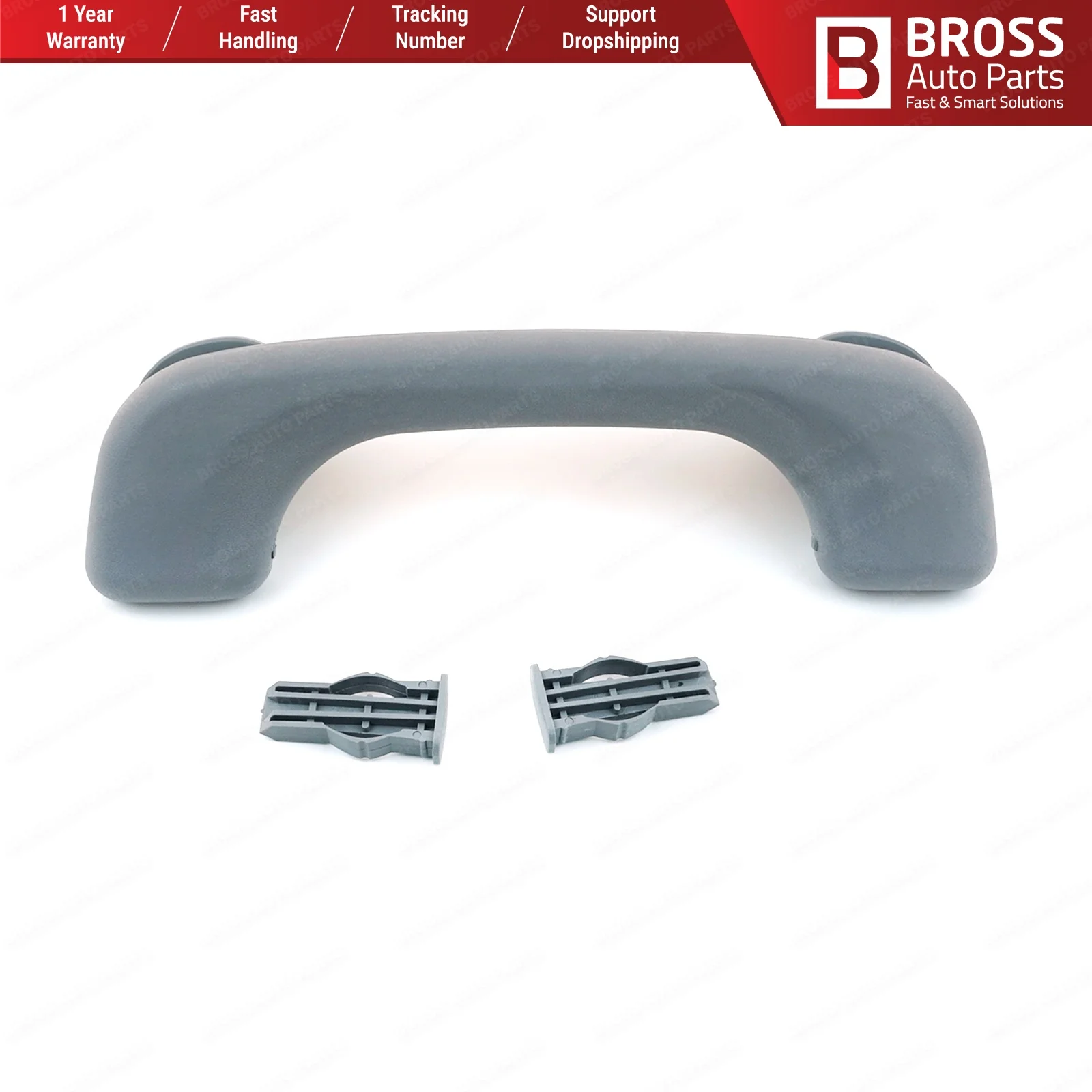 Bross автозапчасти BDP796 ручка захвата внутренней крыши серый 8200174109 для Renault Megane MK2