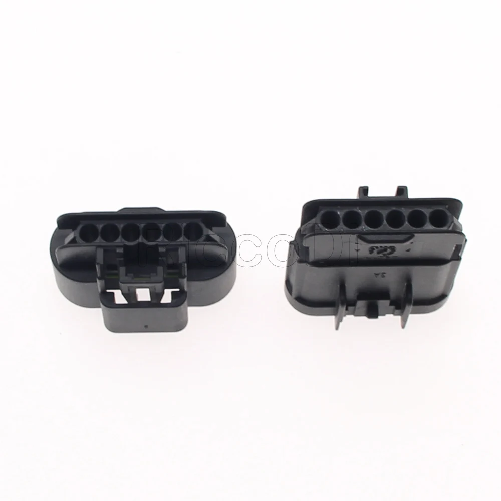 6 способ 15326833/15397579 черный GT 150 герметичный штекер Delphi Aptiv разъем Макс ток 15 Ампер