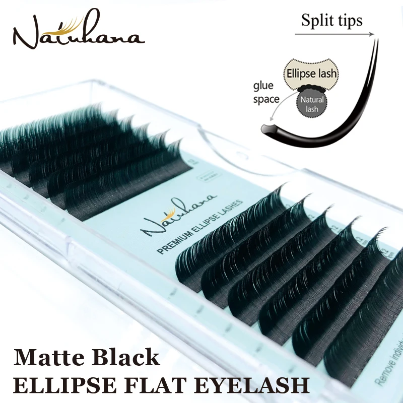 Быстрая доставка искусственные ресницы NATUHANA накладные с разрезом гораздо легче