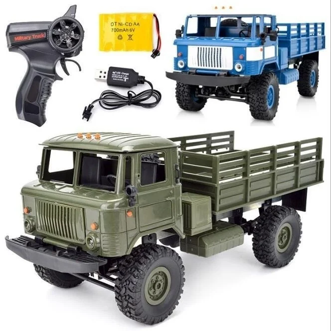 Военный грузовик 1:16 4WD RC военный грузовик с парусиновым капюшоном грузовик беспроводной пульт дистанционного управления грузовик детская игрушка