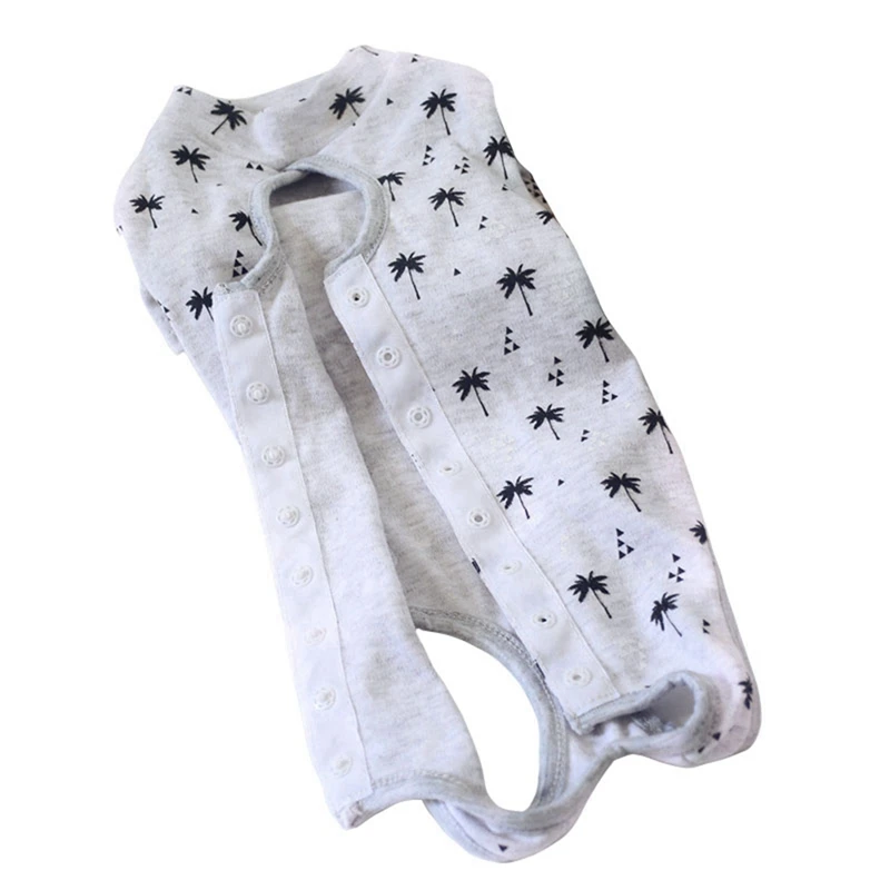 Pet Dog Cat Summer Vest Weaning Anti-licking Clothes Postoperative Protective Cotton Sterilization Suit Surgical Gown Lj | Дом и сад