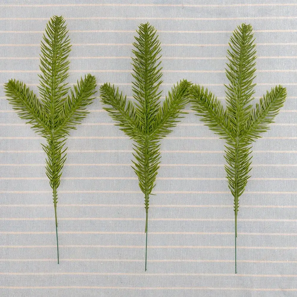 5 шт Искусственные растения сосновые ветки аксессуары для рождественской елки