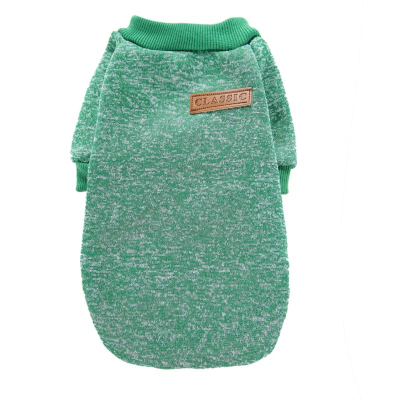 XS-2XL, зимняя теплая одежда для собак, куртка для щенков, кошек, пальто, Мягкие Рубашки для собак, костюмы для питомцев, плюшевый свитер для чихуахуа, йоркца, 10 цветов - Цвет: Color 13