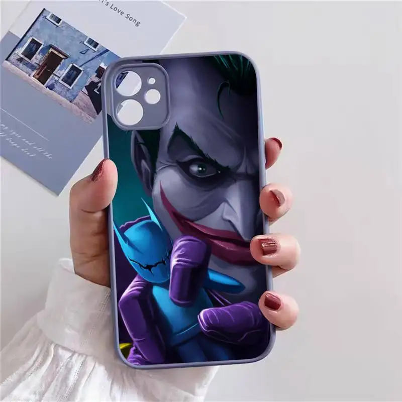 Чехол для телефона клоун шутка мужчин iphone 13 12 11 xr xs x 7 8 pro max светло-серый мягкий