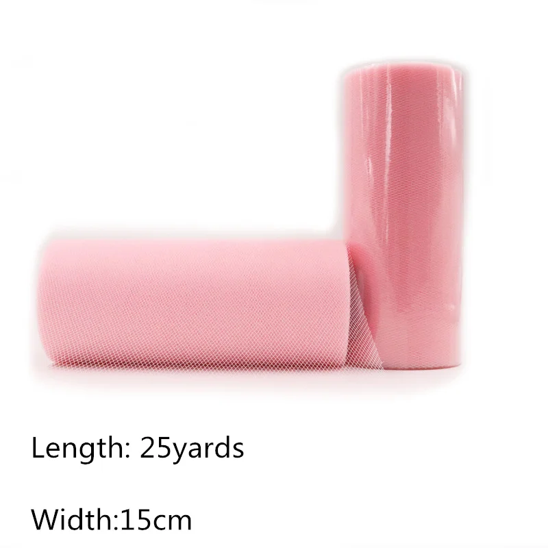 25 ярдов Блестящий рулон тюля с блестками свадебное украшение золотой лазер