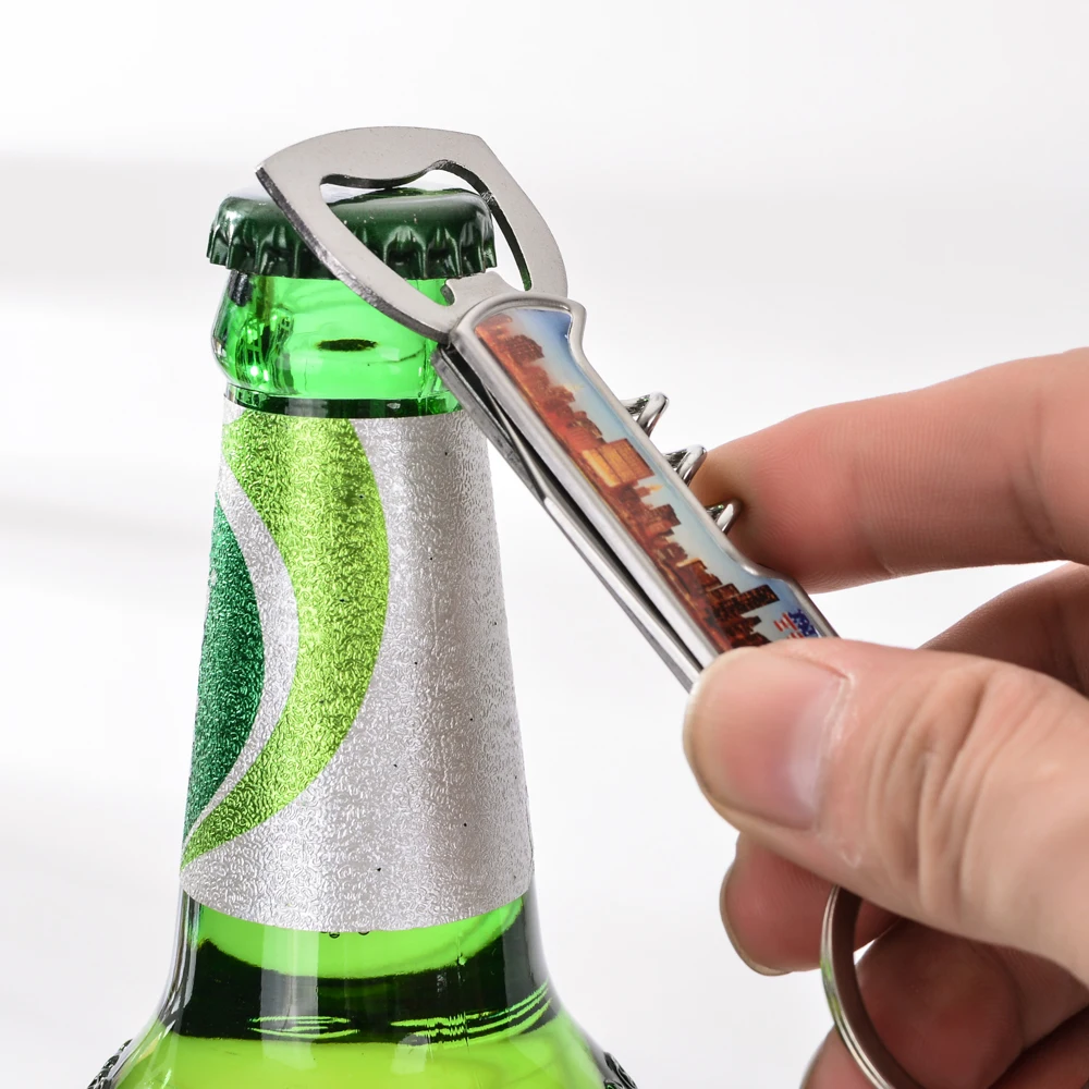 Vicney New Arrival York Opener Keychain Zinc Alloy Building Silicone Key Chain For Men Keyring Gift Friend | Украшения и