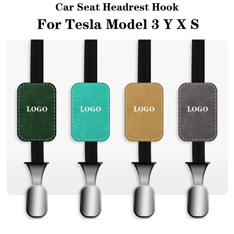 

Car Seat Sude Hook model3 2021 For Tesla Model 3 Model Y Storage portable Functional Accessories Interior Modification