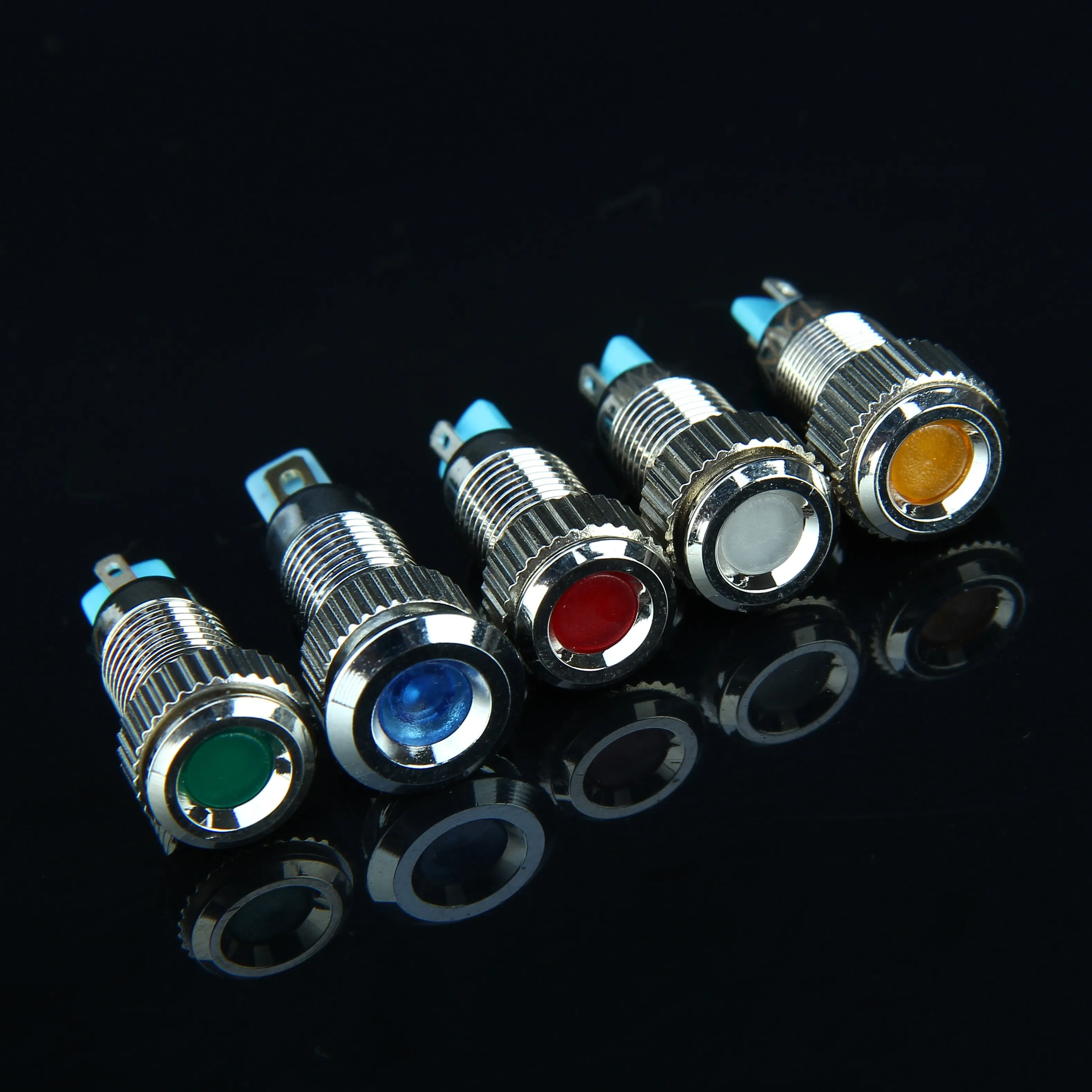 8 мм профессиональный светодиодный индикатор сигнасветильник лампа|indicator lamp|signal