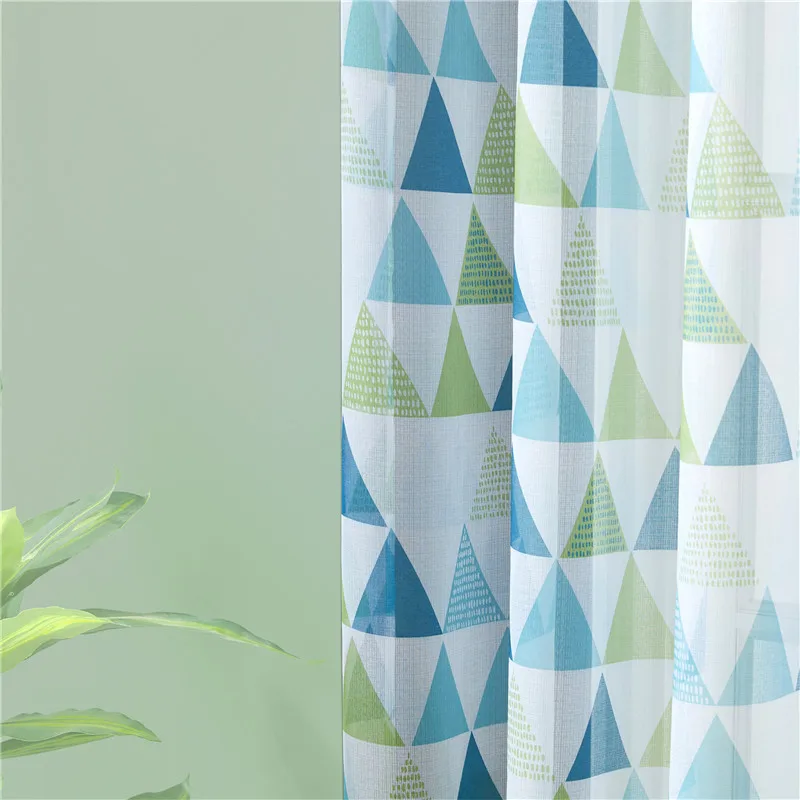 Затемняющие красные шторы YokiSTG геометрические Оконные Занавески для гостиной