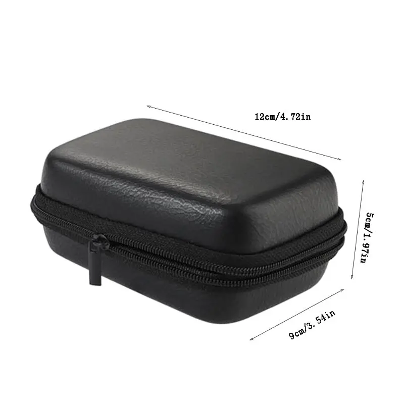 

Mini USB Data Cable Organizer Leather Earphone Storage Bag Case Zipper Pouch Box
