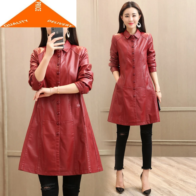 

Ladies Motor Fashion 2020 Autumn Winter Women Coat Leather Jacket Women's Outerwear Female Jackets LW9924