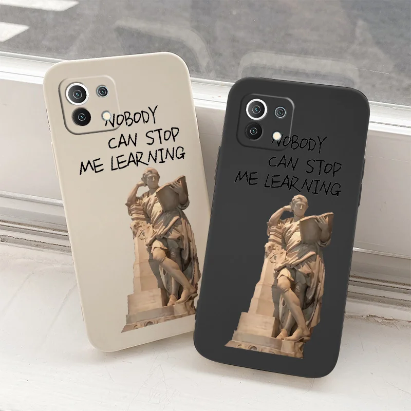 

Leisure Statue Cover Case For Xiaomi Mi 11 lite Ultra 11i 10T 9T Pro Lite 10 10S 9 8 lite Pro Poco F2 X2 F3 Pro Phone Case