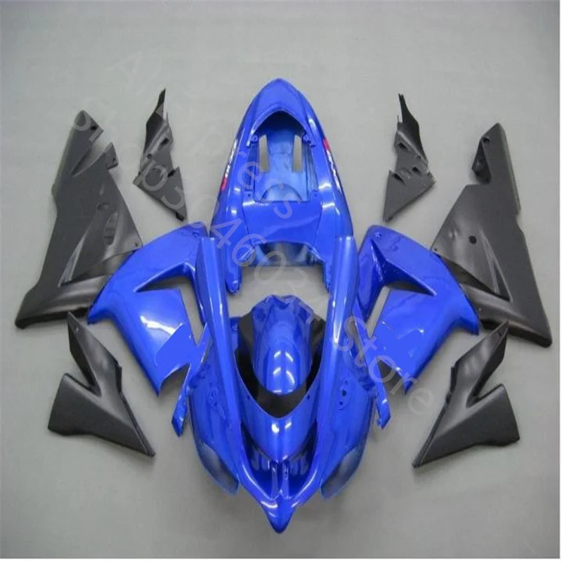 

Сине-черный обтекатель для Ninja ZX10R 04 05 ZX 10R 2004 2005 Φ 04-05 2004-2005 корпус синий черный обтекатель