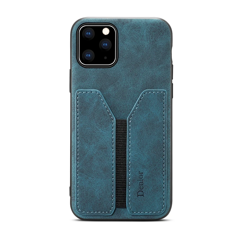 Держатель для карт, чехол для телефона Apple iPhone 11 Pro Max, роскошный кожаный чехол, силиконовая рамка, антидетонационный модный