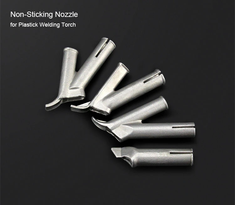 Juego de boquillas triangulares Y de pistola de aire caliente para suelo, punta para boquilla de soldadura de velocidad de plástico PP PVC PP para soldadura, soldador de vinilo Leister de plástico
