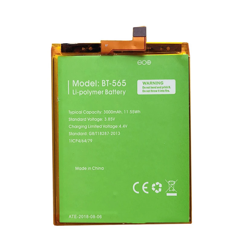 Аккумулятор BT-565 и BT-566 3000 мА · ч для Leagoo KIICAA Mix T5 T5C BT565 BT566 | Мобильные телефоны