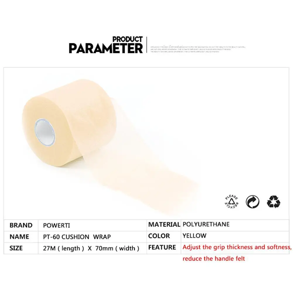 

Badminton Racket Handle Sweat Absorption Belt Shock Absorption Membrane Buffer Waterproof Membrane Badminton Accessories