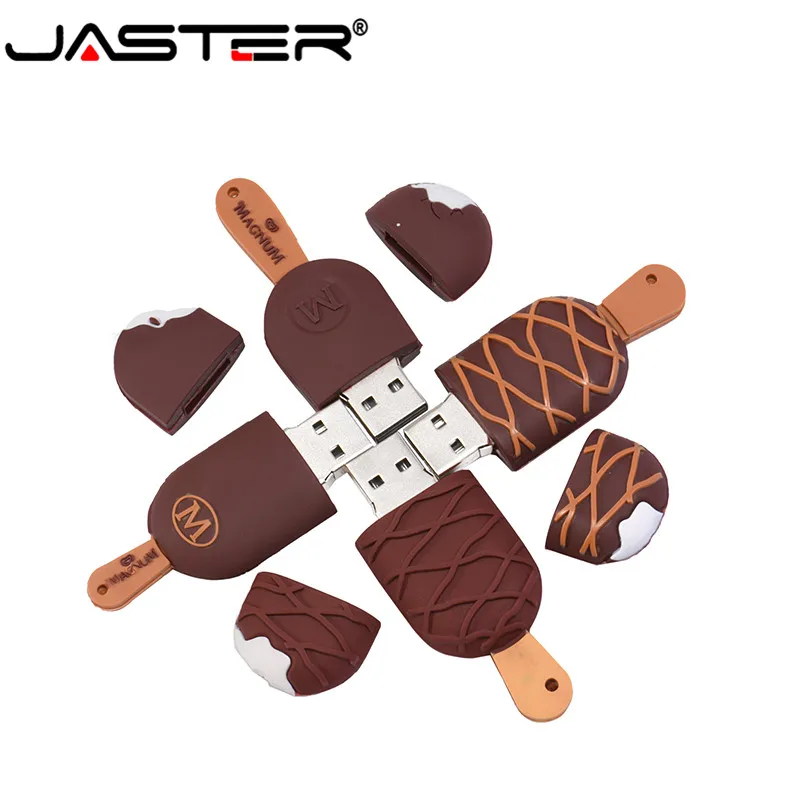 

USB флеш-накопитель JASTER Usb 2,0 с мультяшным изображением Фруктового мороженого 4 ГБ 8 ГБ 16 ГБ 4 ГБ 8 ГБ 16 ГБ 32 ГБ 64 ГБ