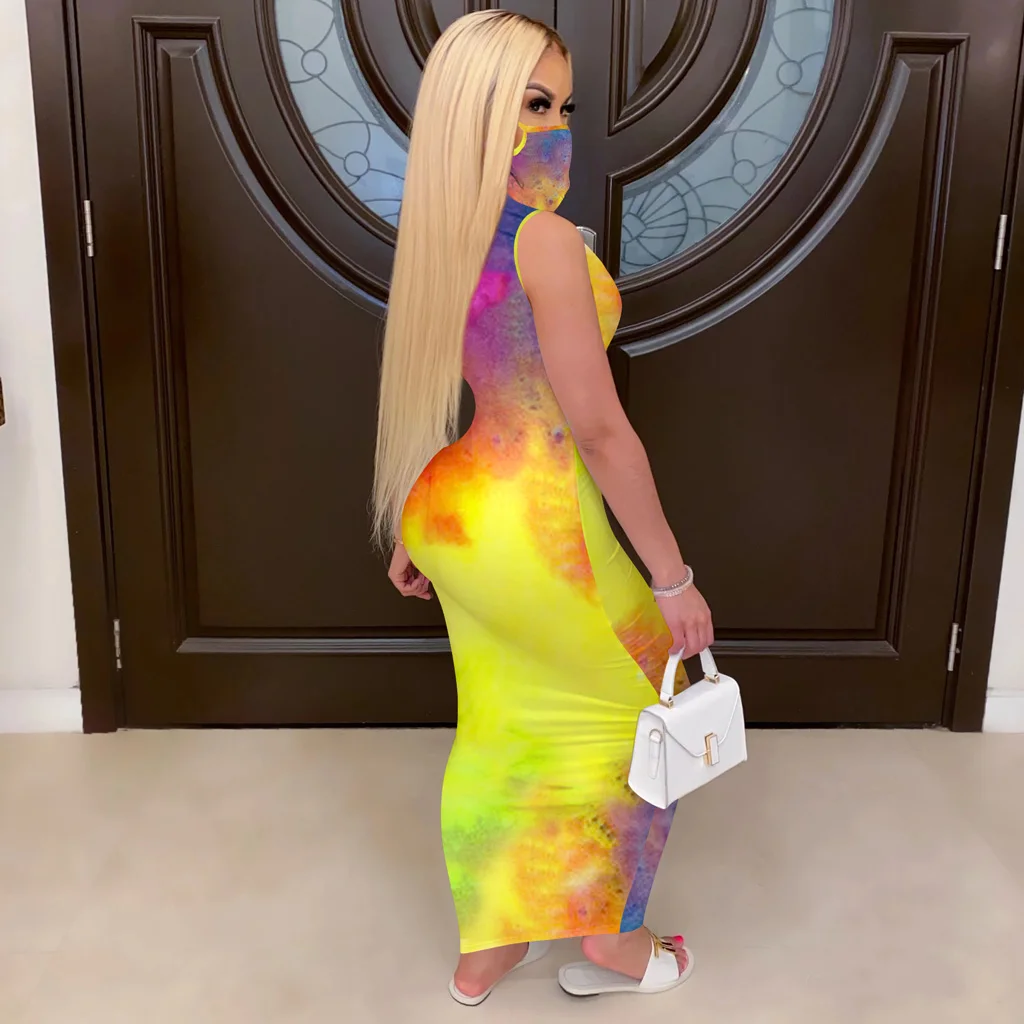 Женское облегающее платье с завязкой повседневные длинные платья макси без