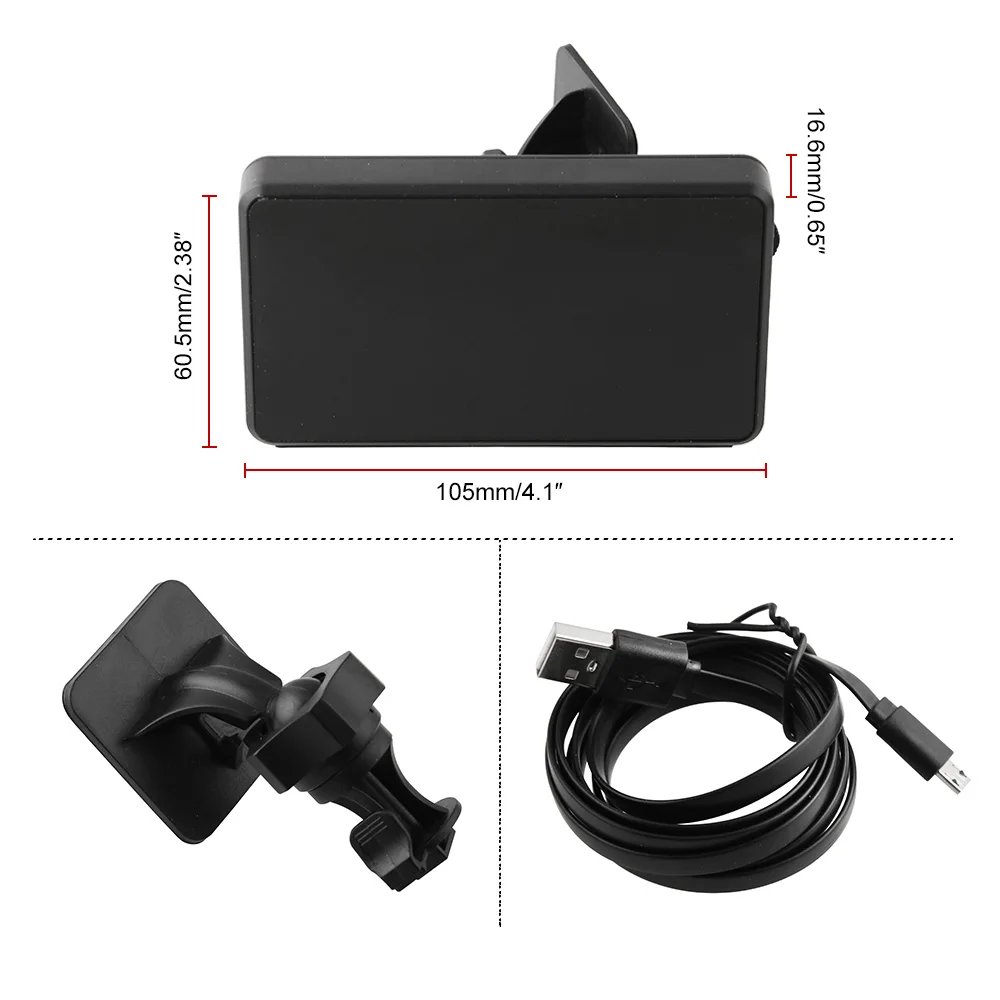 Большой экран 4 2 дюйма GPS система сигнализации измеритель скорости цифровой