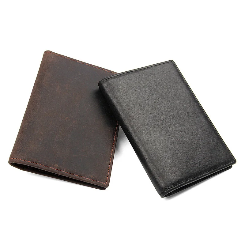 

New Passport Travel Wallet Genuine Leather Document Passport Holder Multi-purpose Credit Card Package ID Holder RFID Card holder