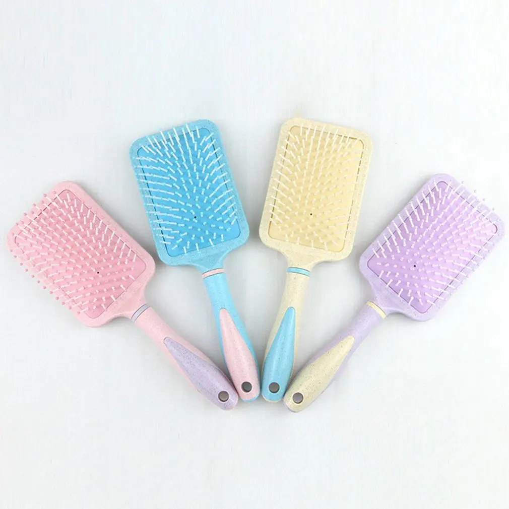 

Расческа для волос Антистатическая подушка безопасности Массажная щетка для волос Большая пластина пушистый парикмахерский аксессуар