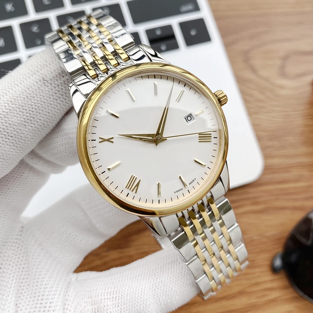 

Men's 40mm Automatic Mechanical Watch Men's Stainless Steel Watch Ring Stainless Steel Strap Watch Multi-function