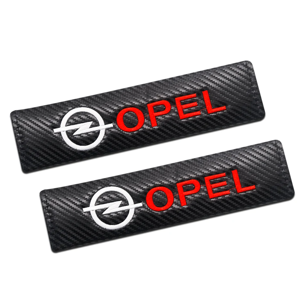 

2Pcs/set Universal Cotton Car Seat Belt Cover Shoulder Pad Protective For Opel OPC Astra Andra Invica Zafira Merina Mokka