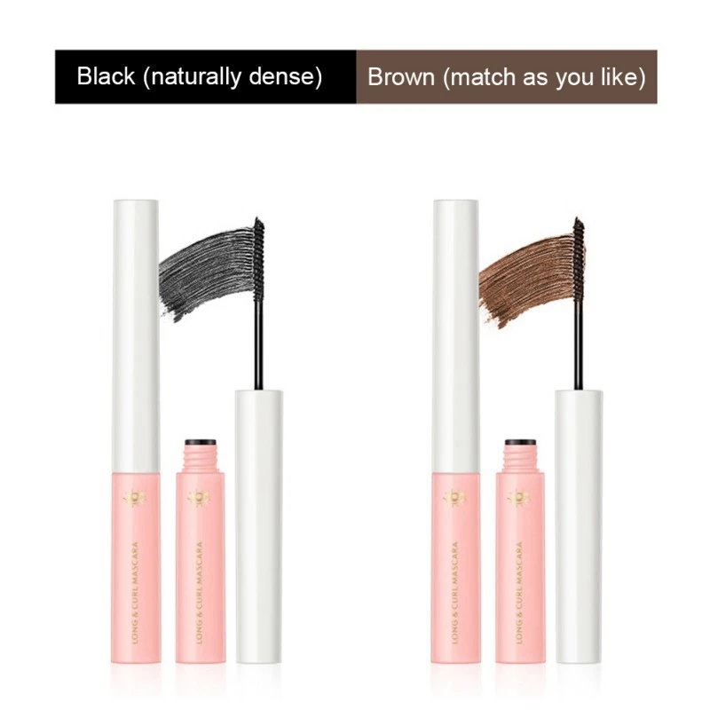5мл пузырек из волокна тушь для ресниц Водонепроницаемый и легко сушить мягкой