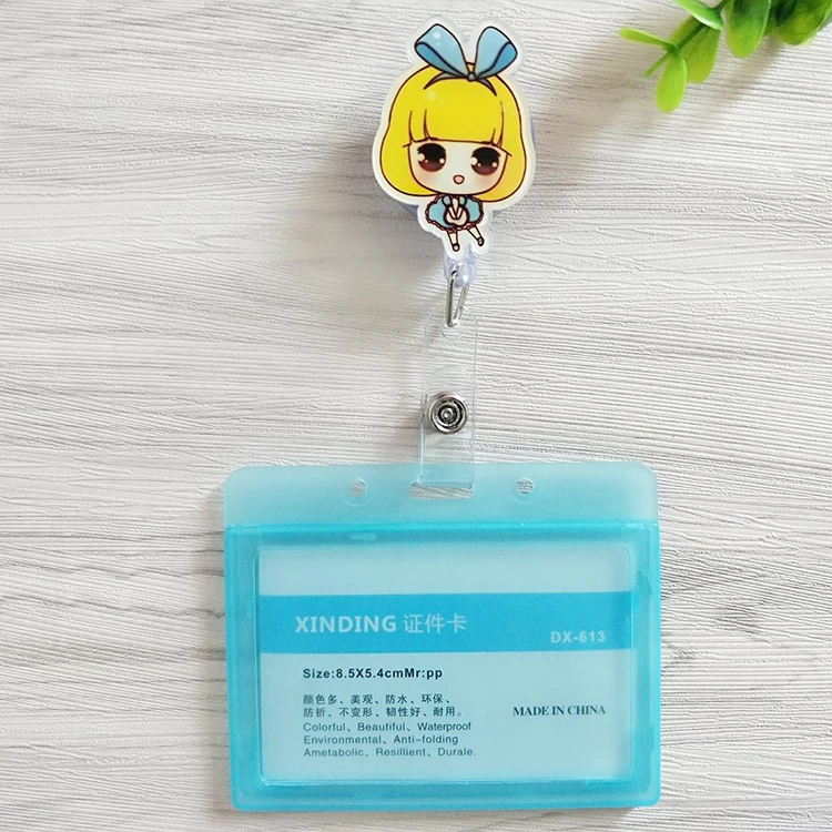 1 шт. милый выдвижной значок катушка для идентификационной Карты студента