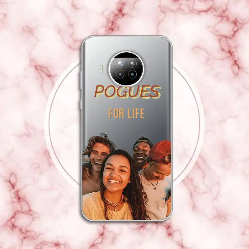 

Outer Banks - Livin' The Pogue Life Phone Case Transparent for Xiaomi Redmi note 10 t 8 9 pro lite 11 custom protective capa