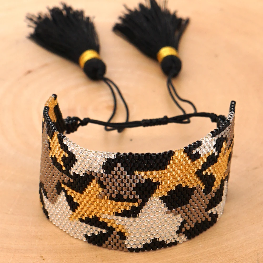 Мужской браслет Go2boho ювелирные изделия MIYUKI браслеты со звездами женские тканые