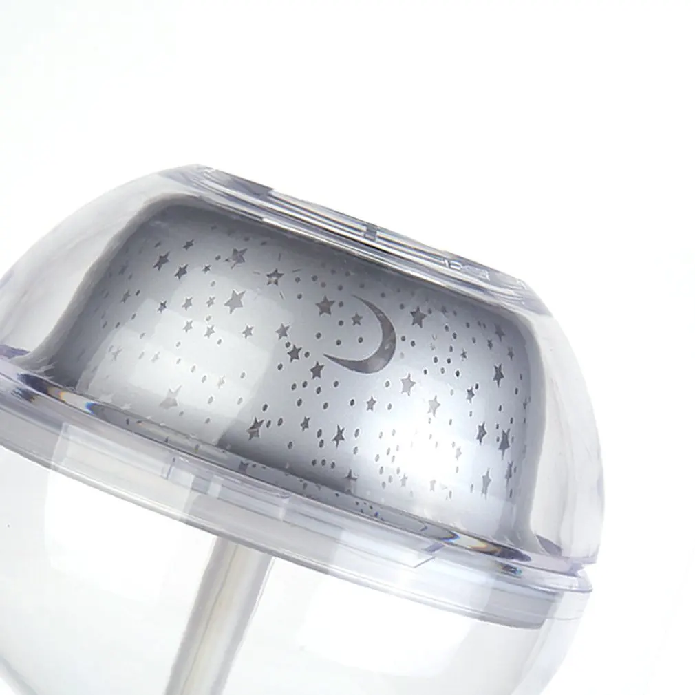 Mini Crystal Humidifier with Night Lamp USB Charger Mute Large Capacity Ultrasonic | Инструменты