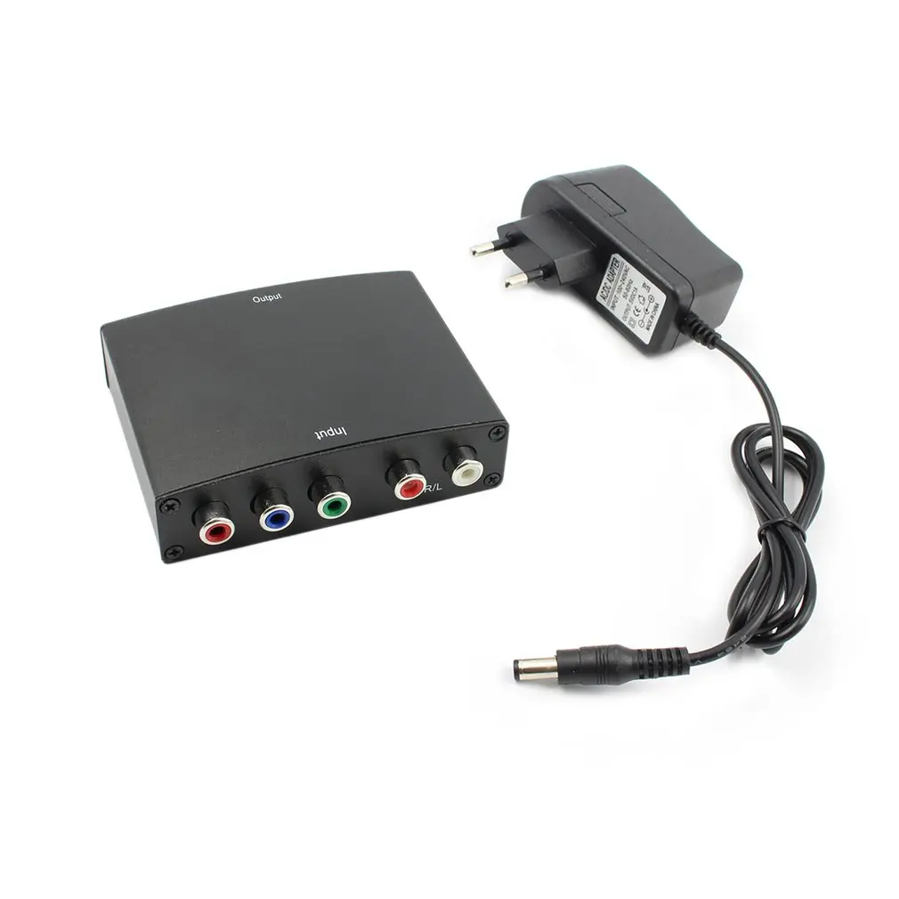 Professional YPBPR + Audio R/L To HDMI Converter Conversion Adapter Supports Highest Video Resolution Up 1080p | Электроника