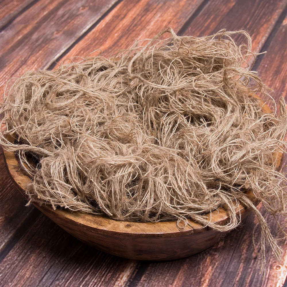 Детские аксессуары для новорожденных джутовое одеяло корзина наполнитель фон с