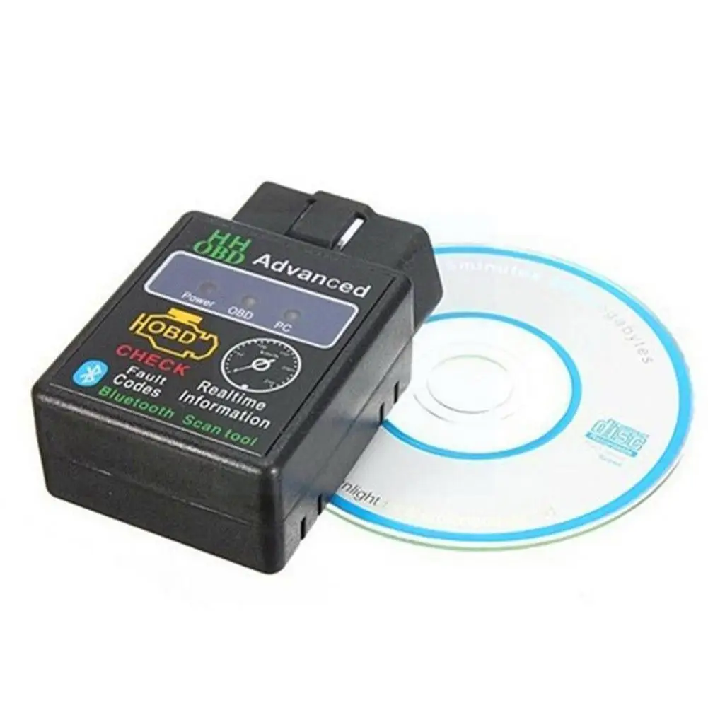 

Elm327 Bluetooth Obd2 автомобильный диагностический интерфейс сканер переходник Диагностика неисправностей инструмент F7v0 Сканер диагностический а...