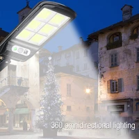 solar led light outdoor motion sensor wall lamp remote control flood light outside house street lighting waterproof sunlight