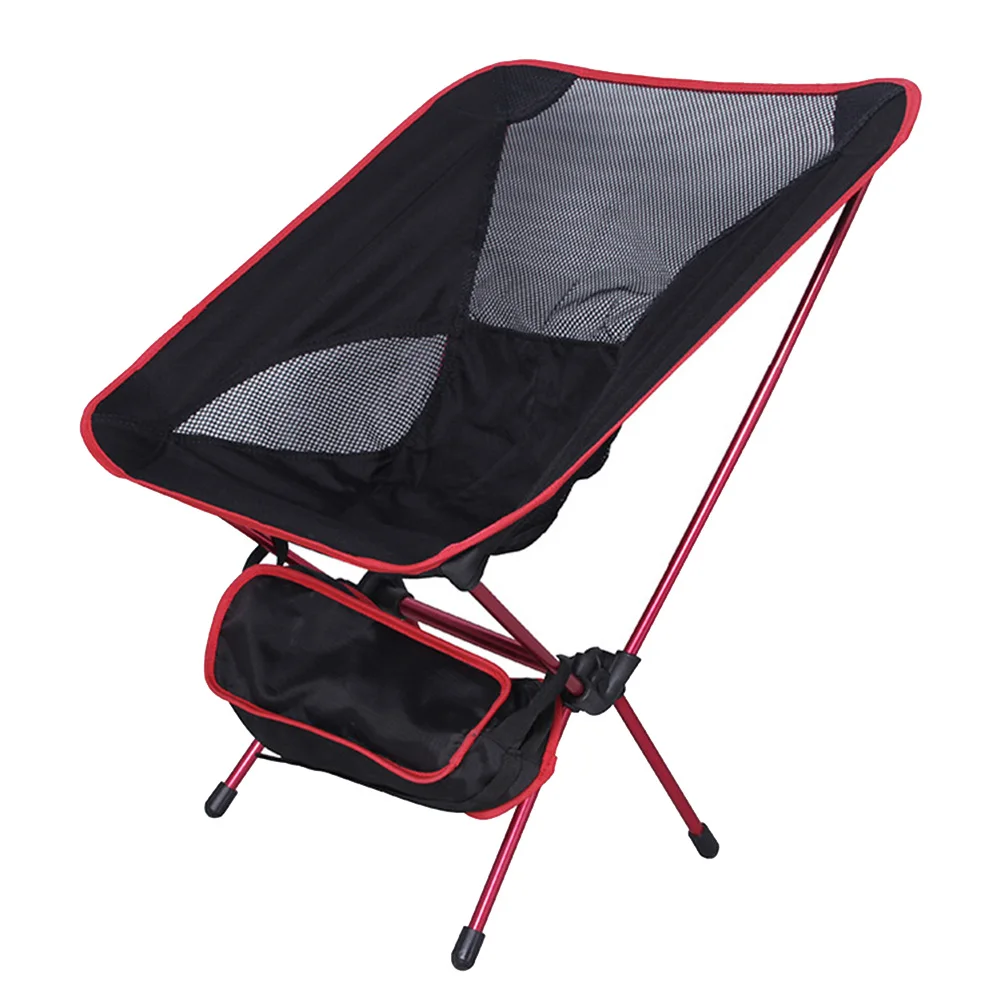 Новый Открытый складной пляжный стул портативный ультра светильник для рыбалки