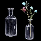 1 шт., мини-ваза из стекла 1:12, кукольный дом ручной работы, Кухонное керамическое украшение, декоративная ваза, миниатюры для кукольного домика